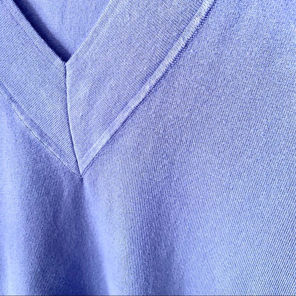 Danier- Fitted V Neck Sweater - Picture 3 of 5